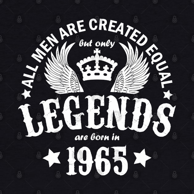 Legends are Born in 1965 by Dreamteebox